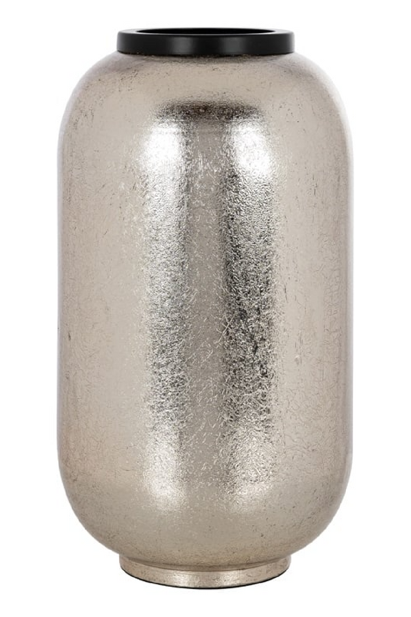 Silver Iron Vase L | OROA Vesna | Dutchfurniture.com