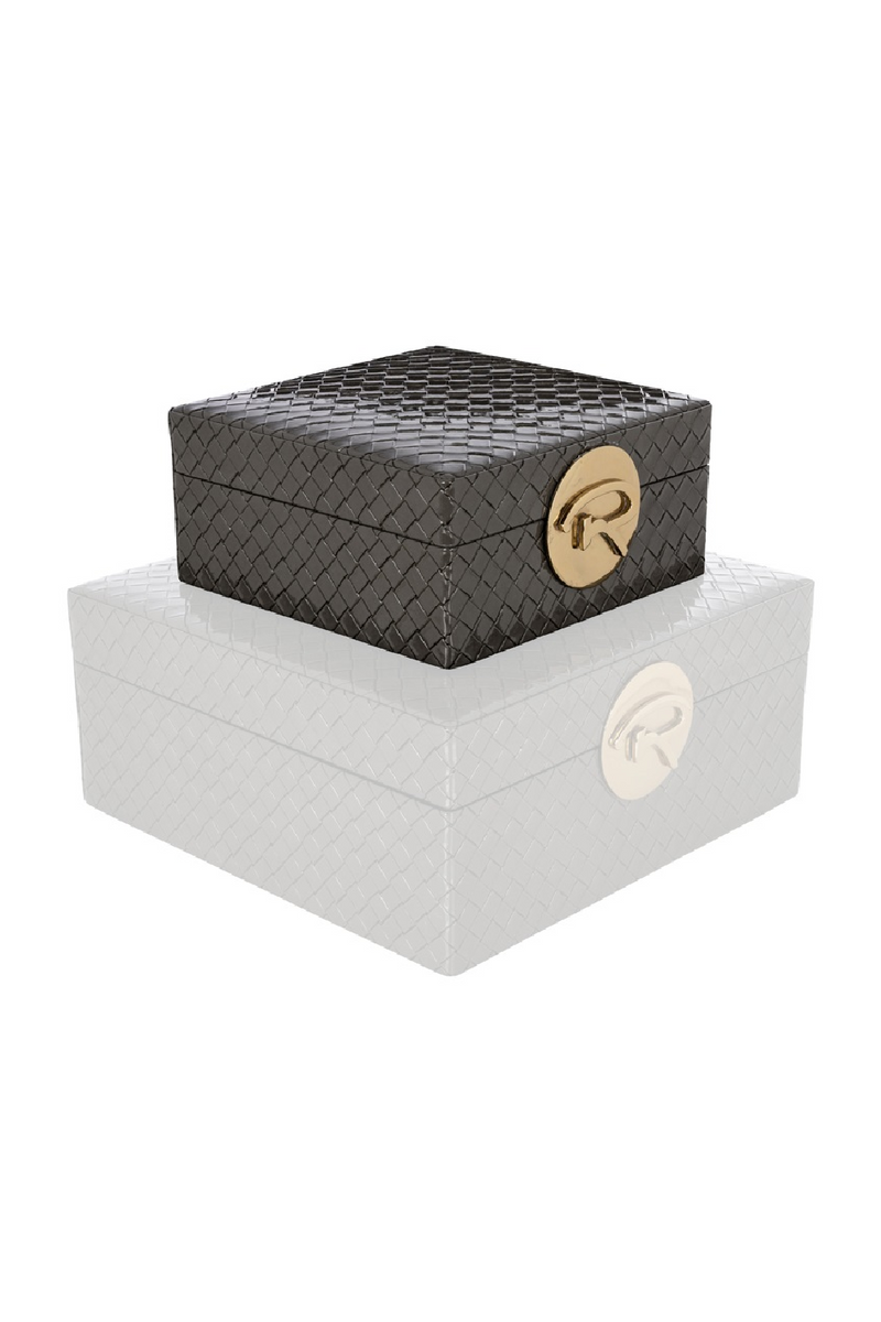 Dark Gray Jewelry Box | OROA Rosaly | Dutchfurniture.com