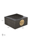 Dark Gray Jewelry Box | OROA Rosaly | Dutchfurniture.com