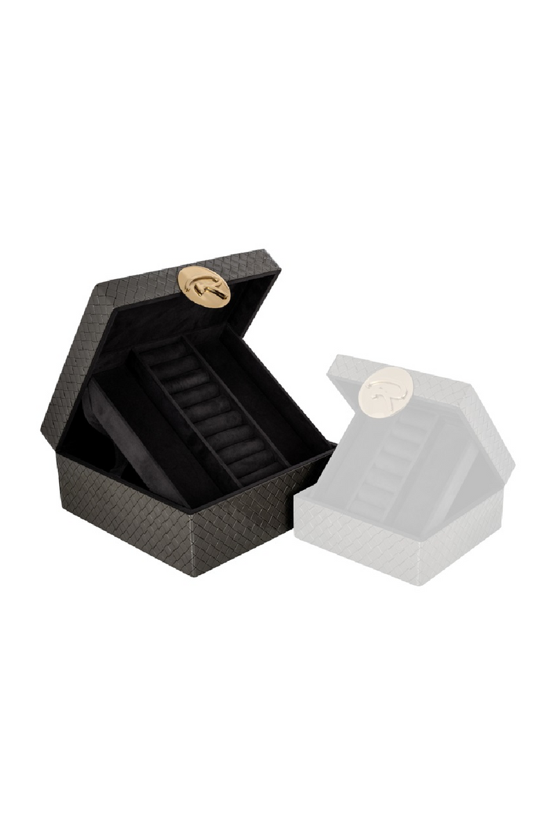 Dark Gray Jewelry Box | OROA Rosaly | Dutchfurniture.com