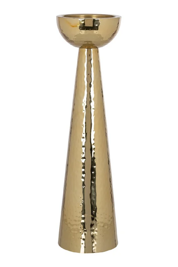 Gold Trumpet Candle Holder | OROA Lizz | Dutchfurniture.com