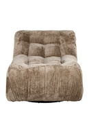Chenille Swivel Easy Chair | OROA Rosy | Dutchfurniture.com