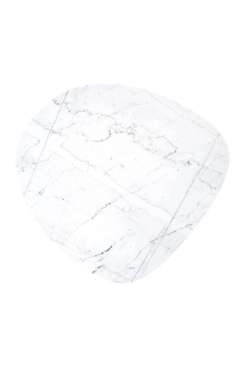 White Marble Side Table | OROA Trocadero | Dutchfurniture.com