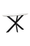 White Marble Console Table | OROA Trocadero | Dutchfurniture.com