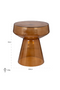 Brown Glass Side Table | OROA Bowen  | Dutchfurniture.com