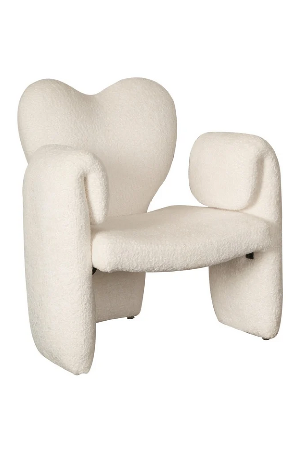 Heart-Shaped Accent Chair | OROA Didi | Dutchfurniture.com