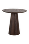 Wooden Pedestal Bistro Table | OROA Willow | Dutchfurniture.com
