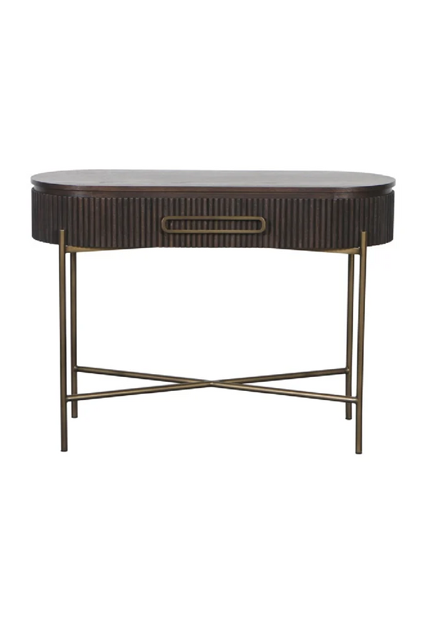 1-Drawer Oak Console Table | OROA Luxor | Dutchfurniture.com