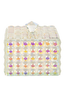 Faceted Crystal Jewelry Box | OROA Rainbow | Dutchfurniture.com