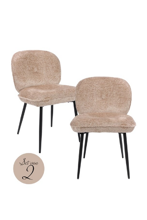 Upholstered Dining Chairs (2) | OROA Kiki | Dutchfurniture.com