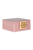 Pink Glass Jewelry Box | OROA Bodine | Dutchfurniture.com