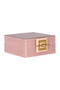 Pink Glass Jewelry Box | OROA Bodine | Dutchfurniture.com