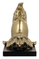 Gold Sculptural Books Standard | OROA Hippo | Dutchfurniture.com