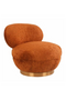 Upholstered Swivel Easy Chair | OROA Jace | Dutchfurniture.com