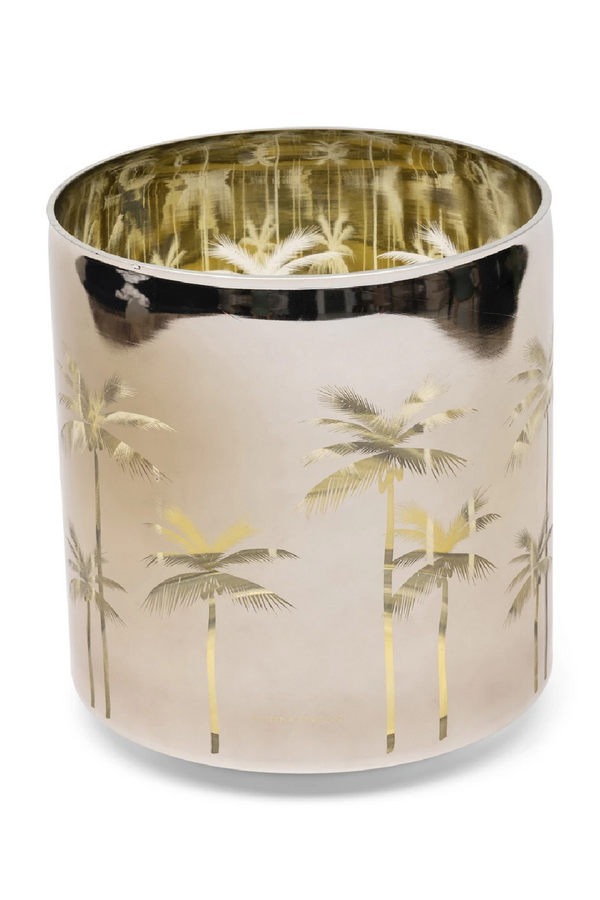 Cylindrical Glass Hurricane L | Rivièra Maison Palm Groove | Dutchfurniture.com