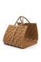Brown Leather Magazine Basket | Rivièra Maison Florence | Dutchfurniture.com