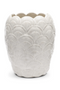 White Ceramic Vase | Rivièra Maison Shell | Dutchfurniture.com