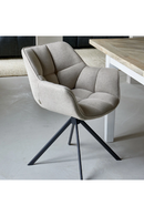 Linen Swivel Dining Chair | Rivièra Maison Carnaby | Dutchfurniture.com