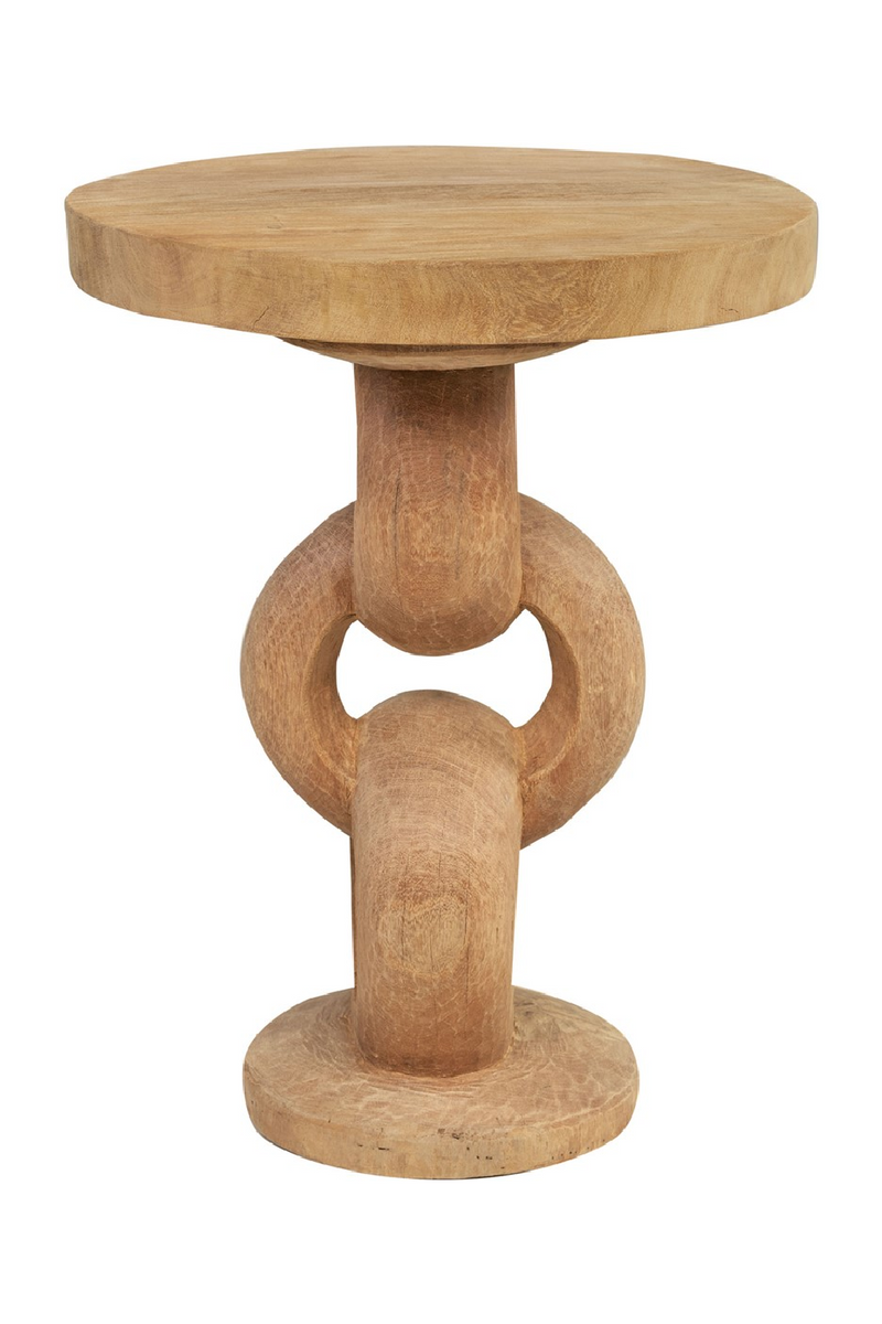 Wooden Link Side Table L | Versmissen Chain | Oroatrade.com