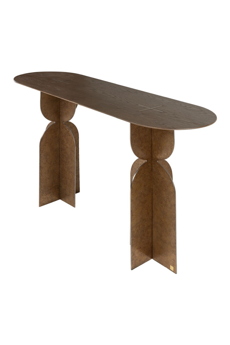 Brown Wooden Console Table | Versmissen Ray | Oroatrade.com