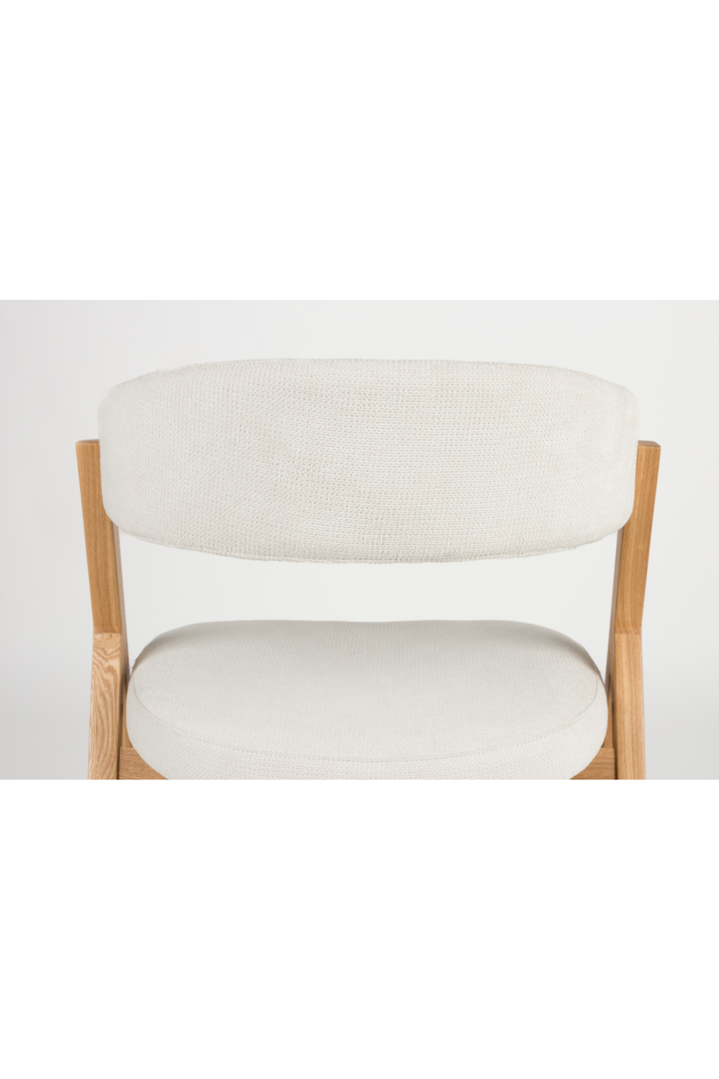 Oak Curved Dining Chairs (2) | Zuiver Pom | Dutchfurniture.com