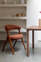 Oak Curved Dining Chairs (2) | Zuiver Pom | Dutchfurniture.com