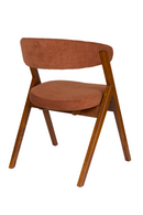 Oak Curved Dining Chairs (2) | Zuiver Pom | Dutchfurniture.com