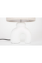 White Curved Table Lamp | Zuiver Bibi | Dutchfurniture.com