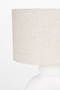 White Curved Table Lamp | Zuiver Bibi | Dutchfurniture.com