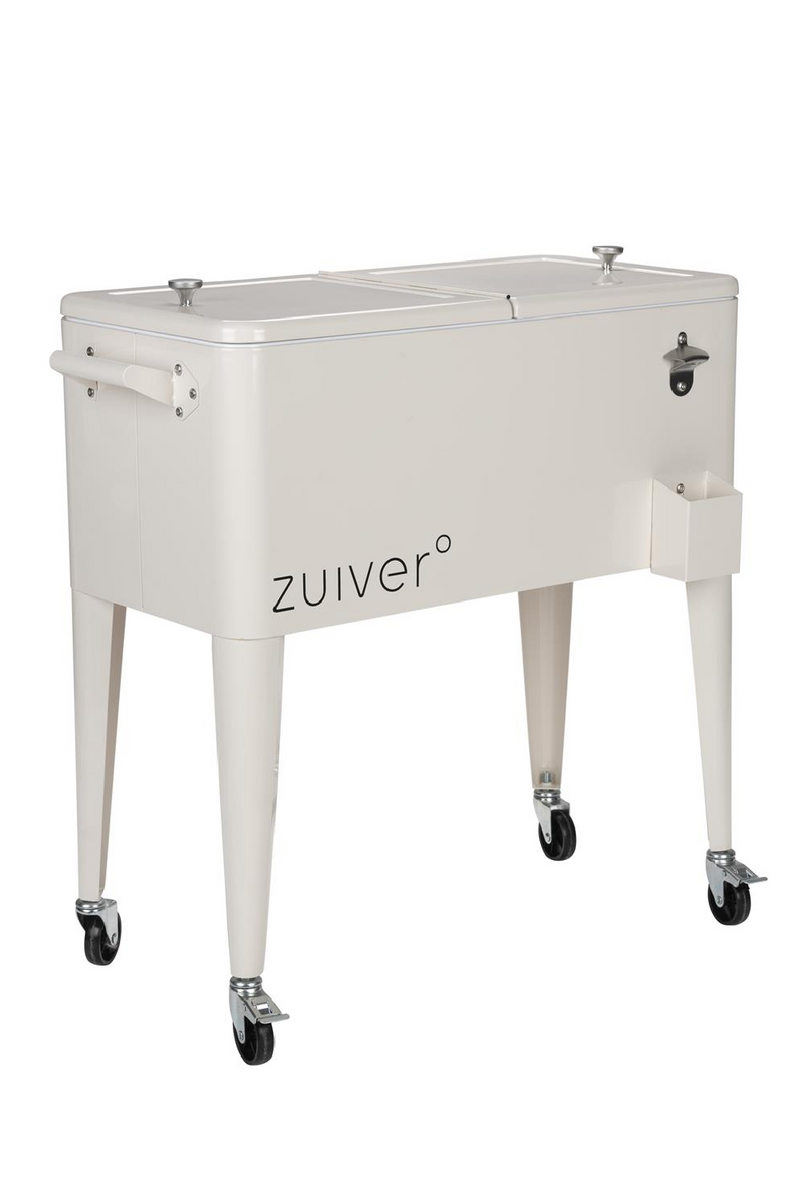 Wheeled Steel Cooler | Zuiver Cooler Be Cool | Dutchfurniture.com