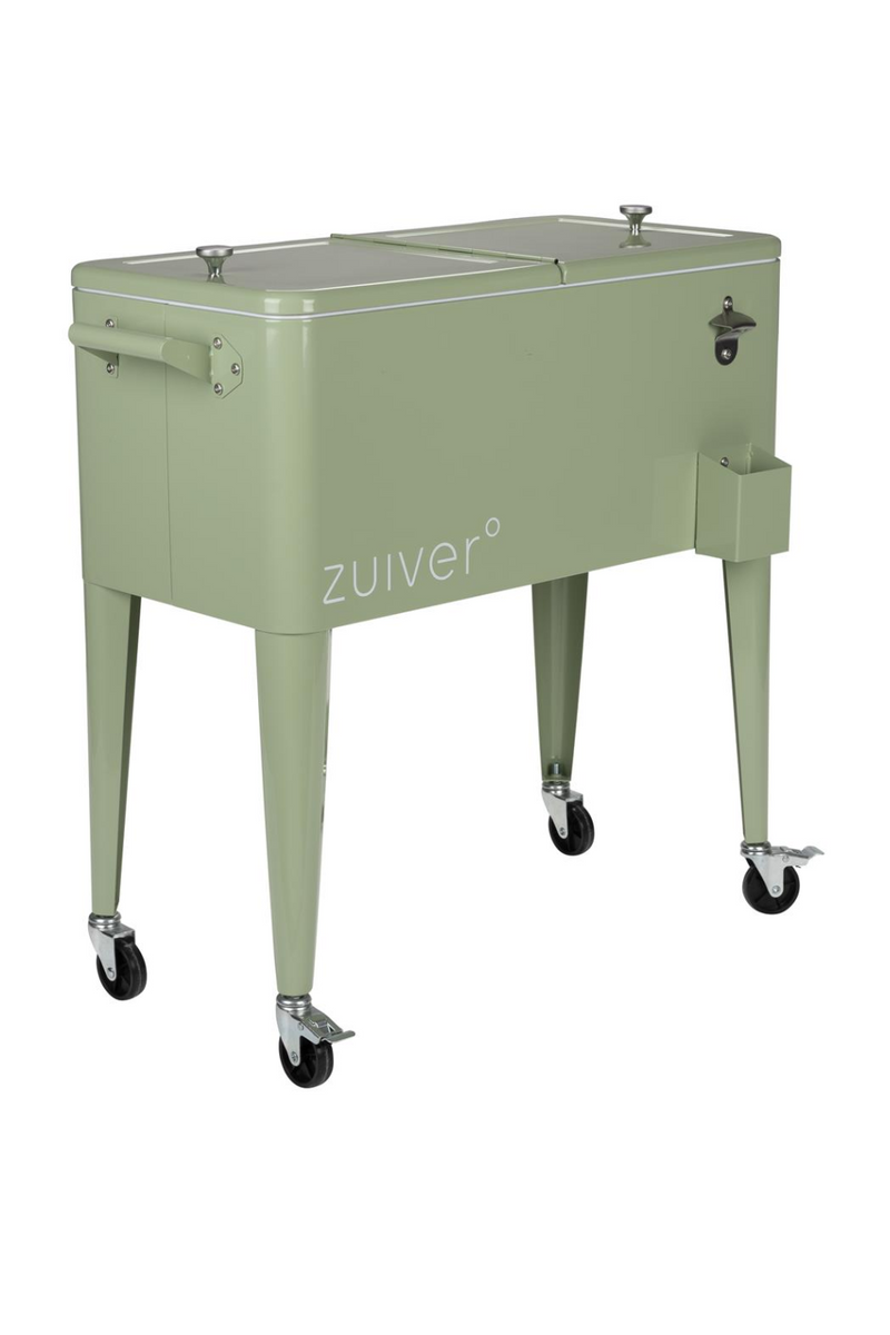 Wheeled Steel Cooler | Zuiver Cooler Be Cool | Dutchfurniture.com