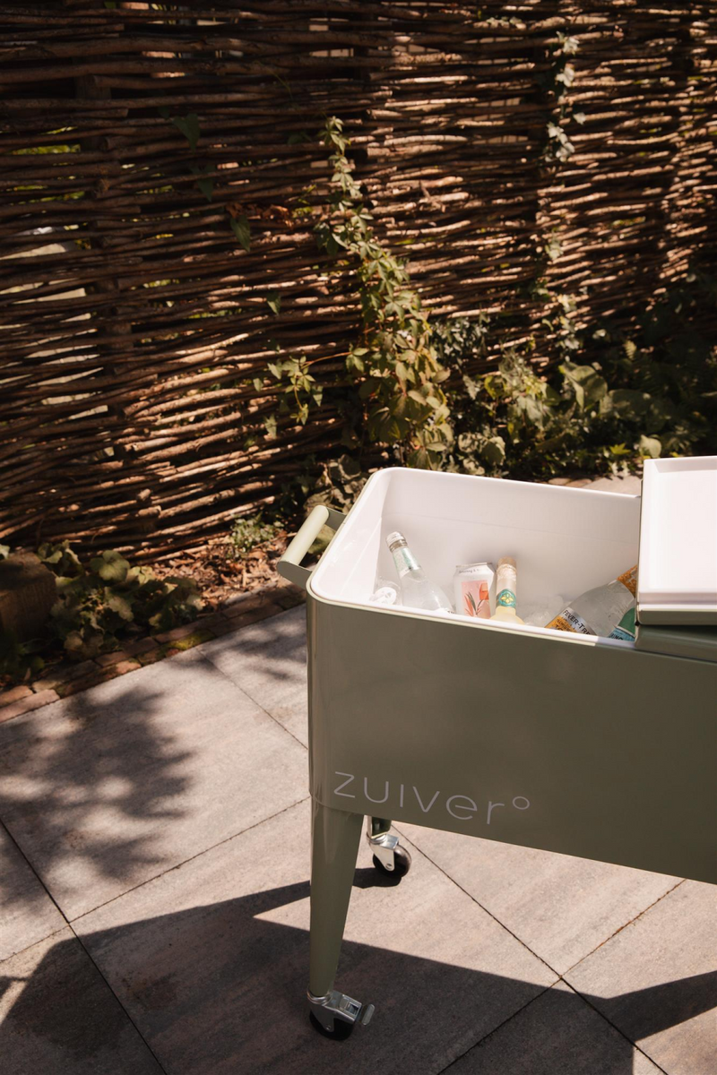 Wheeled Steel Cooler | Zuiver Cooler Be Cool | Dutchfurniture.com