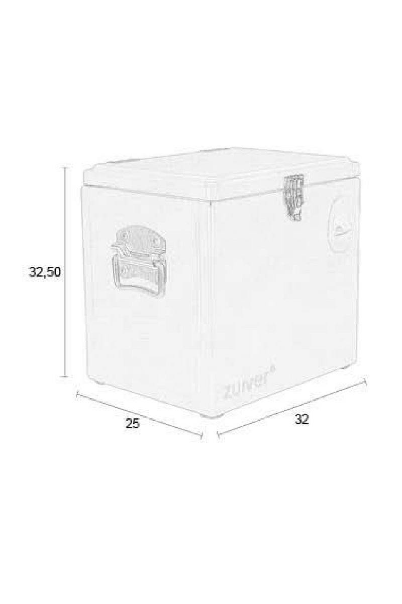 Insulated Cooler with Bottle Opener | Zuiver Cooler Be Cute | Dutchfurniture.com