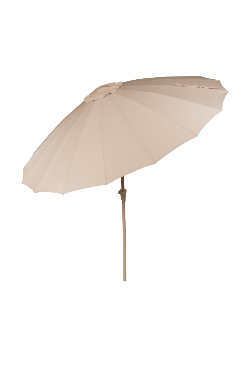 Beige Modern Parasol | Zuiver Sunbrella Sunshine | Dutchfurniture.com