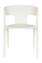 Stackable Outdoor Dining Chairs (4) | Zuiver Horizon | Oroatrade.com