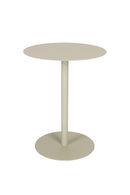 Pedestal Round Outdoor Side Table | Zuiver Snow | Dutchfurniture.com