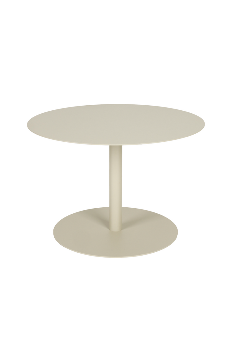 Pedestal Round Outdoor Coffee Table | Zuiver Snow | Dutchfurniture.com