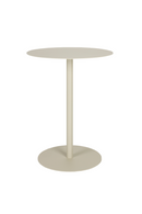 Pedestal Round Outdoor Bistro Table | Zuiver Snow | Dutchfurniture.com