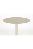 Pedestal Round Outdoor Bistro Table | Zuiver Snow | Dutchfurniture.com