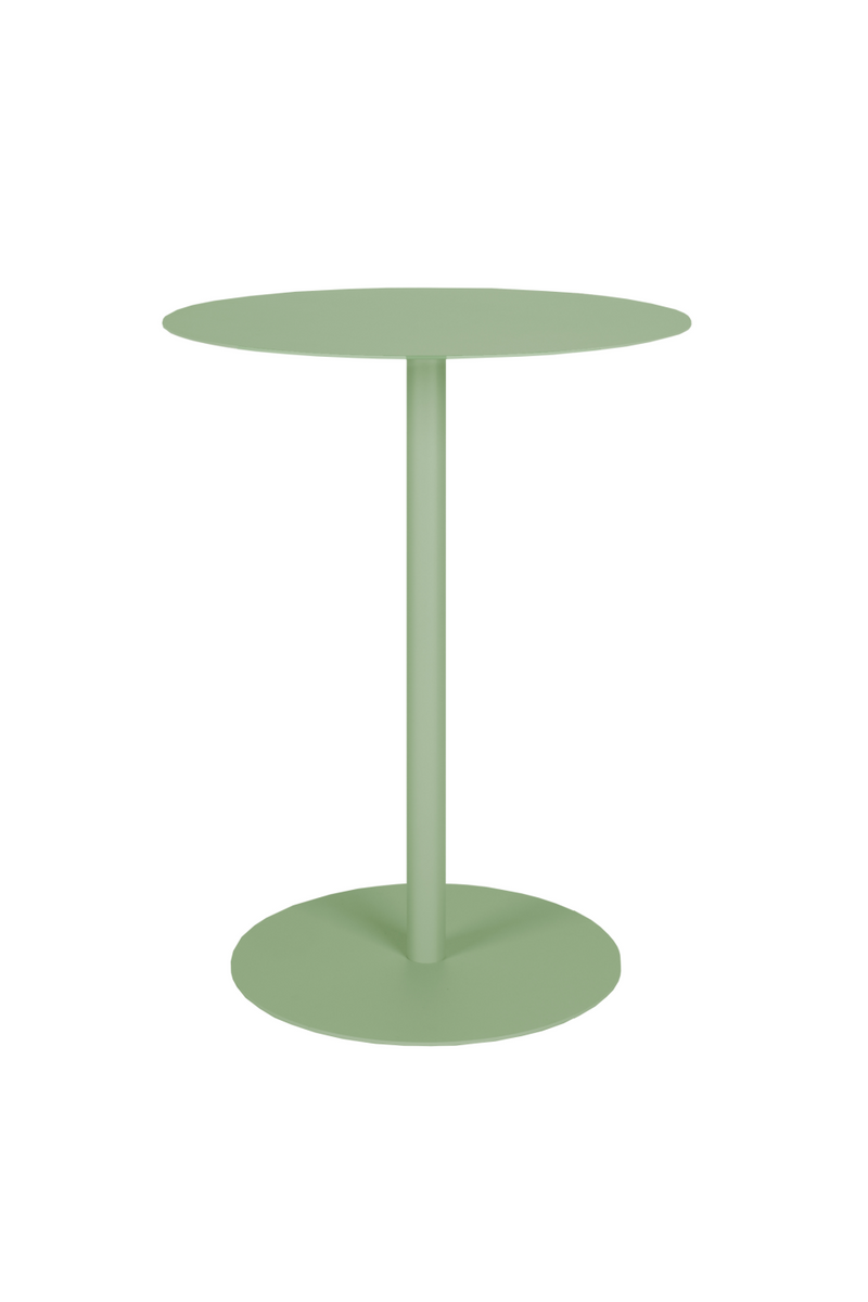 Pedestal Round Outdoor Bistro Table | Zuiver Snow | Dutchfurniture.com