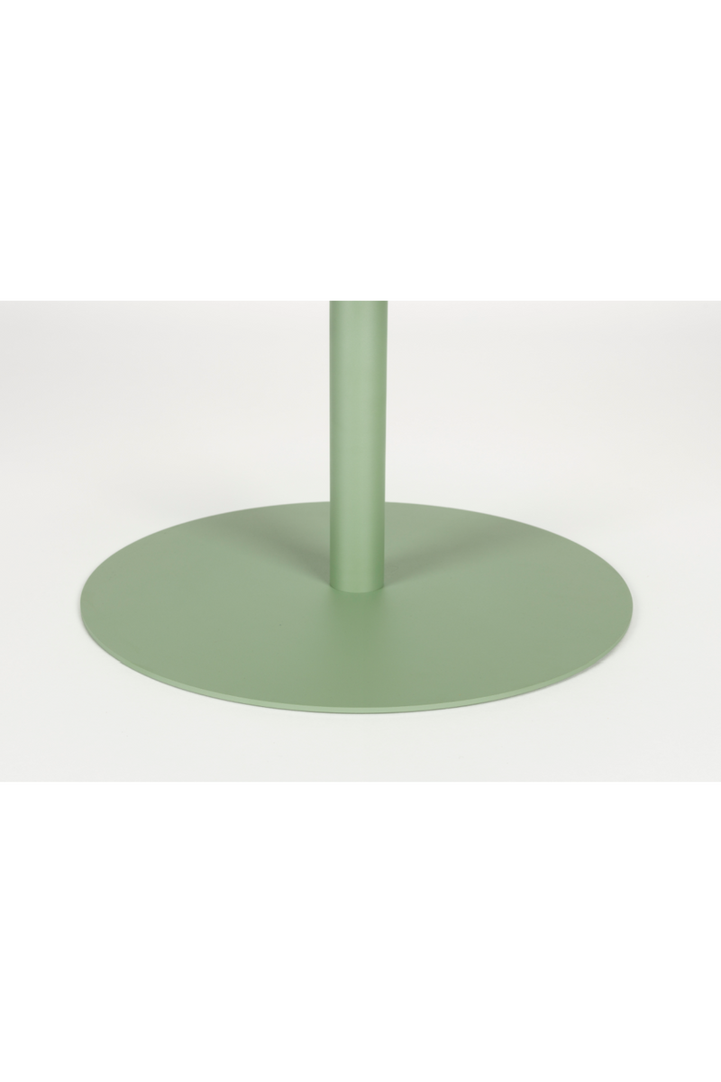 Pedestal Round Outdoor Bistro Table | Zuiver Snow | Dutchfurniture.com