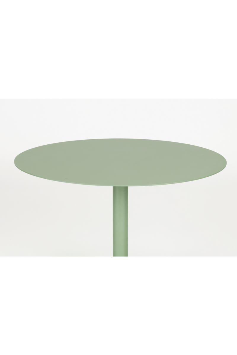 Pedestal Round Outdoor Bistro Table | Zuiver Snow | Dutchfurniture.com