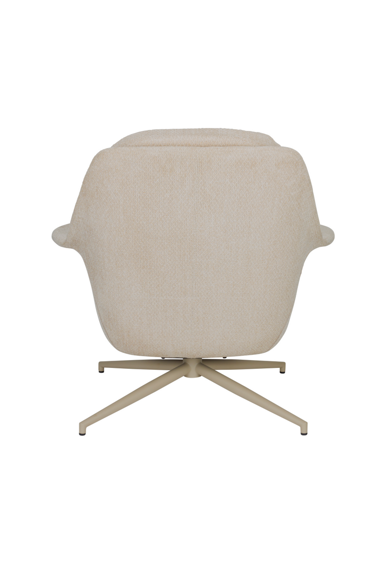 Beige Swivel Lounge Chair | Zuiver Philly | Dutchfurniture.com