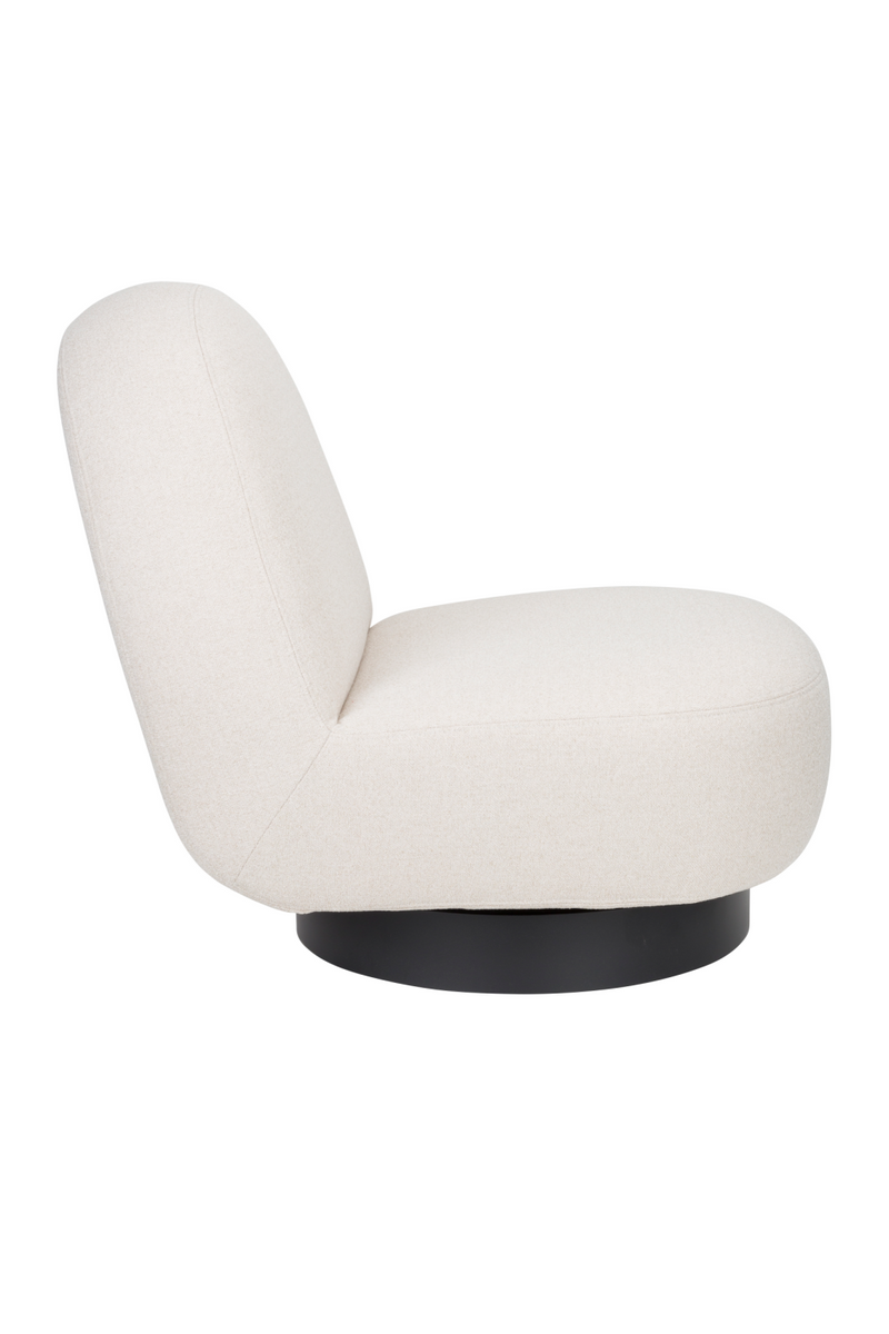 Arched Back Swivel Lounge Chair | Zuiver Eden | Dutchfurniture.com