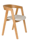 Solid Ash Dining Chair (2) | Zuiver Mads | Dutchfurniture.com