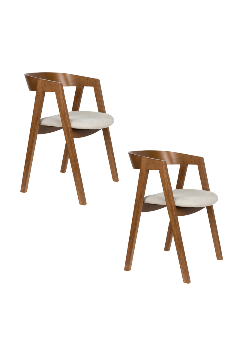 Solid Ash Dining Chair (2) | Zuiver Mads | Dutchfurniture.com