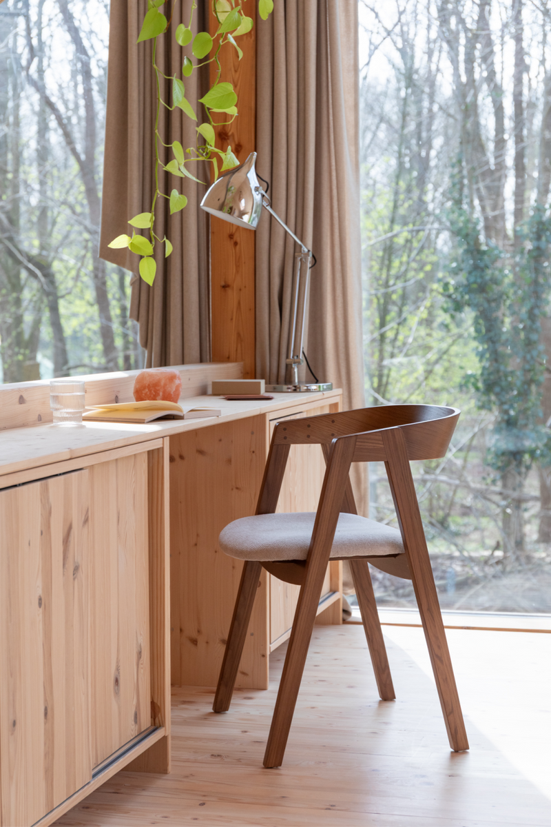 Solid Ash Dining Chair (2) | Zuiver Mads | Dutchfurniture.com