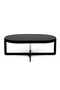 Crossed-Base Oval Coffee Table | Zuiver Centre | Dutchfurniture.com