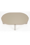 Crossed-Base Oval Coffee Table | Zuiver Centre | Dutchfurniture.com