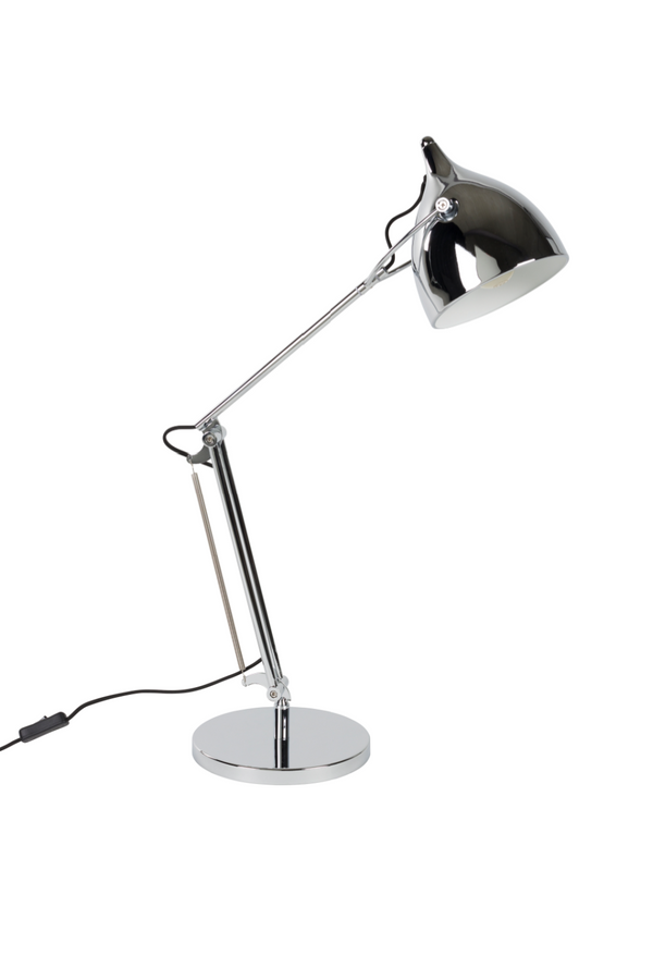 Chrome Adjustable Desk Lamp | Zuiver Reader | Dutchfurniture.com